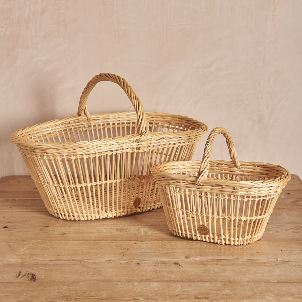 Wicker Baskets with Handle Cutter Brooks