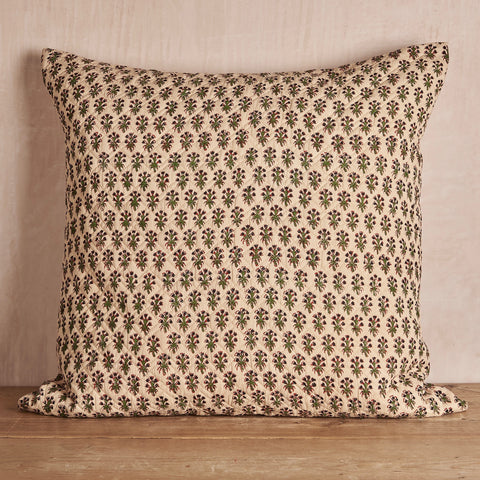 Long Moreton Beige Striped Cotton Cushion - Home & Lifestyle from