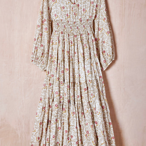 Floral Cotton dress, Pink