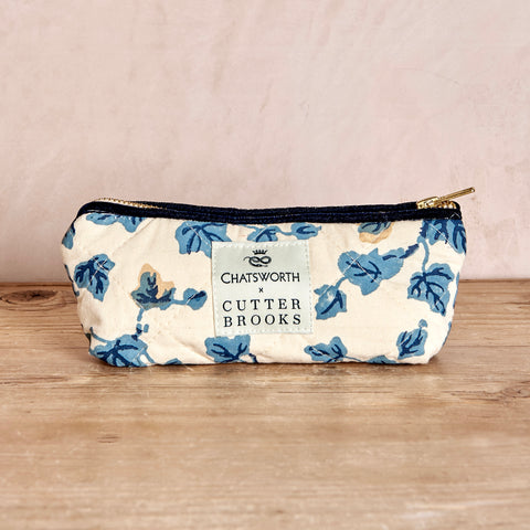 Chatsworth Ivy Toiletry Bags (Blue)