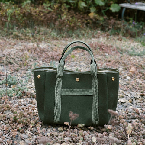 Traversée Small Bag, Olive Flannel