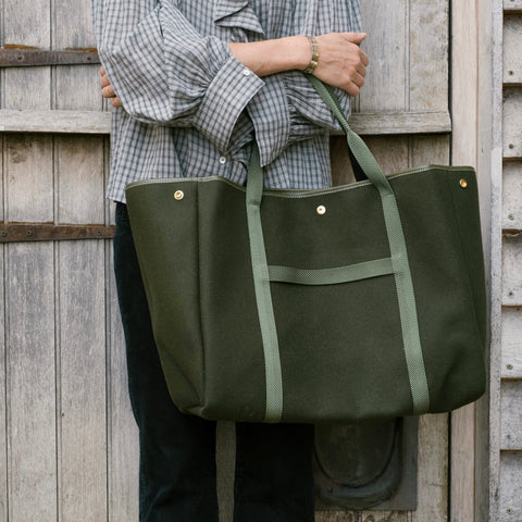 Traversée XL Bag, Olive Flannel