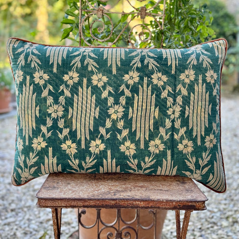 Vintage Kantha And Block Print Cushions