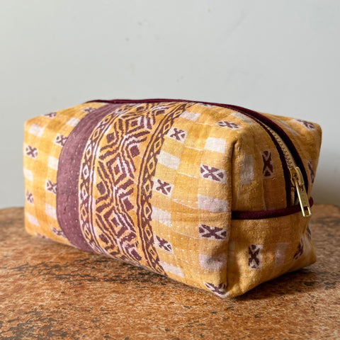 Kantha Quilt Wash Bag