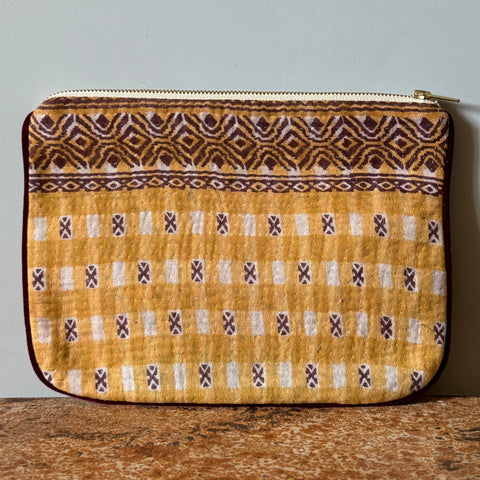 Kantha Quilt Pouches