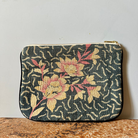 Kantha Quilt Pouches