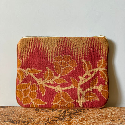 Kantha Quilt Pouches