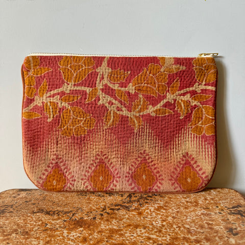 Kantha Quilt Pouches