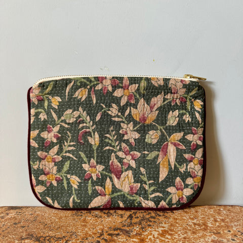 Kantha Quilt Pouches