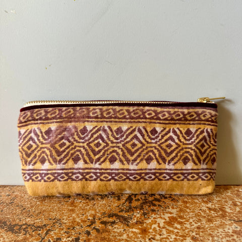 Kantha Quilt Pencil Case