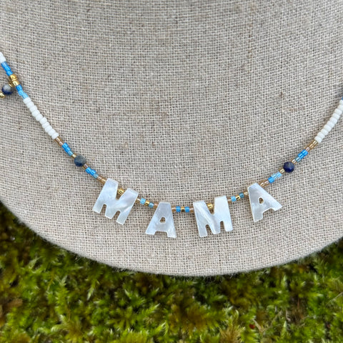 MAMA Beaded Necklace