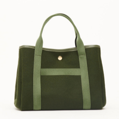 Traversée Small Bag, Olive Flannel