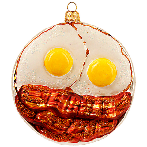 Eggs and Bacon Ornament