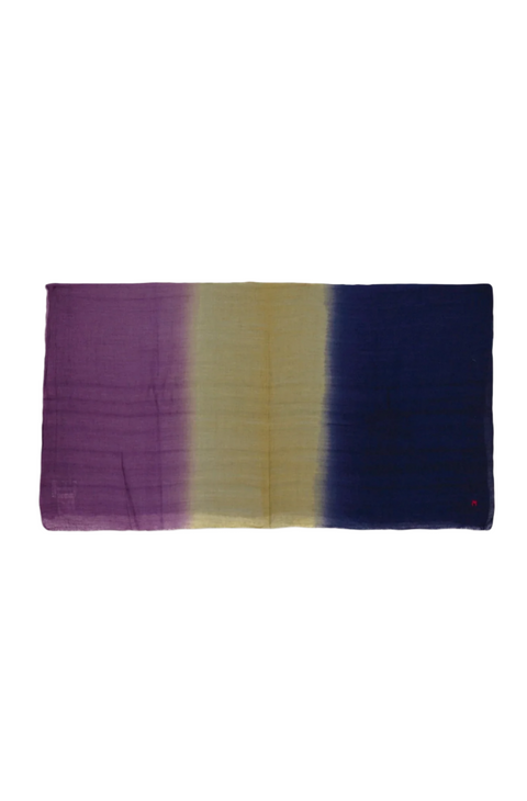 Wool Scarf No.757 (plum)