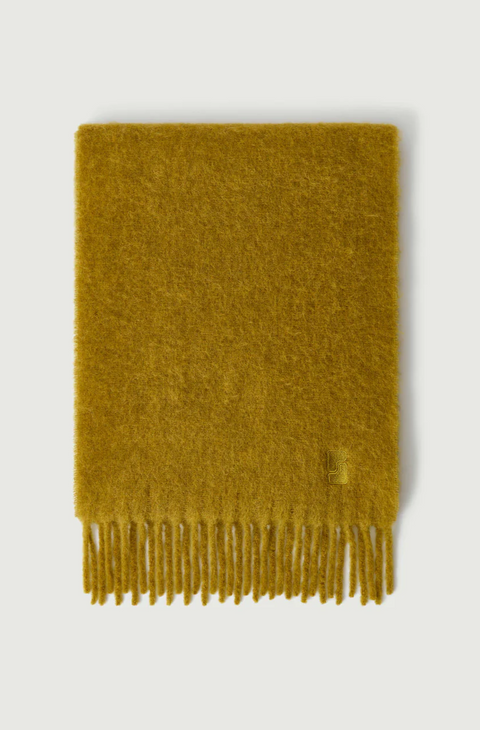 Soft Mohair Scarf, Absinthe